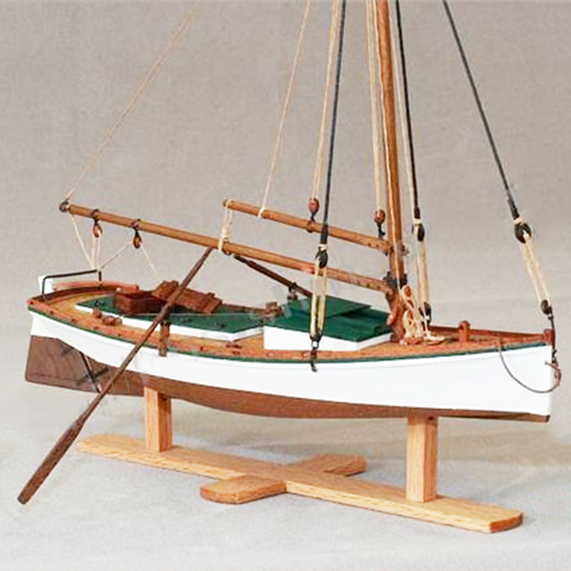 1/35 FLATTLE Wooden Boat Model - Model Kit Yacht 评论和价格