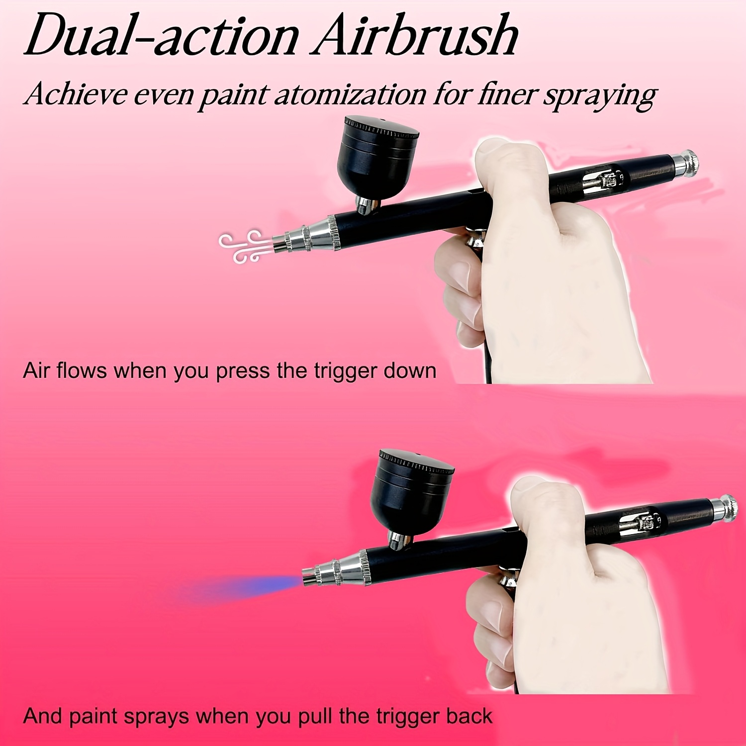 0.3mm Gravity-Feed Dual-Action - Paint Model Kit 评论和价格