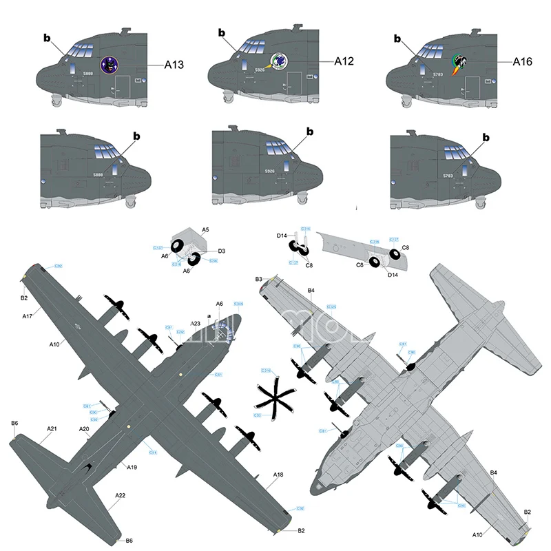 Great Wall Hobby Plastic Model - Paint Model Kit 评论和价格