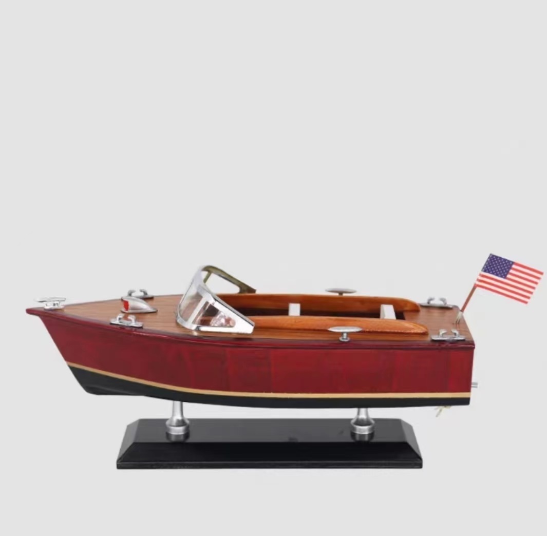 Chris 235 Wood Speed Boat Mode - Model Kit Yacht 评论和价格