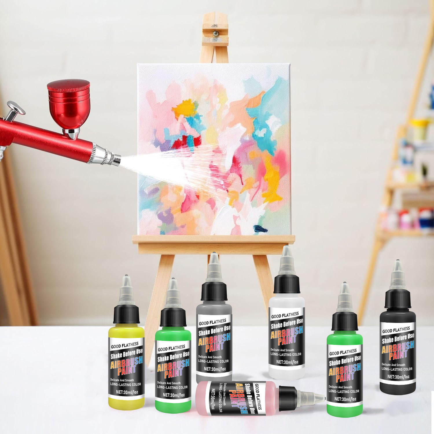 Airbrush Acrylic Paint Set 12  - Paint Model Kit 评论和价格