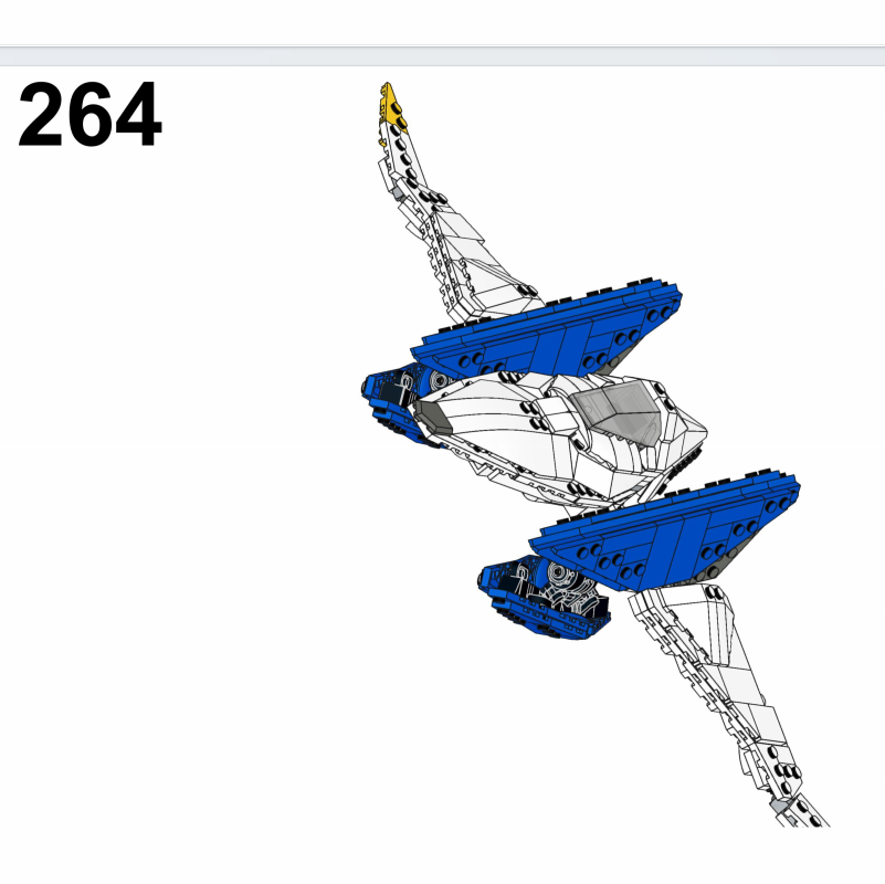White Arwing Model MOC Buildin - Model Kit Fantasy 评论和价格