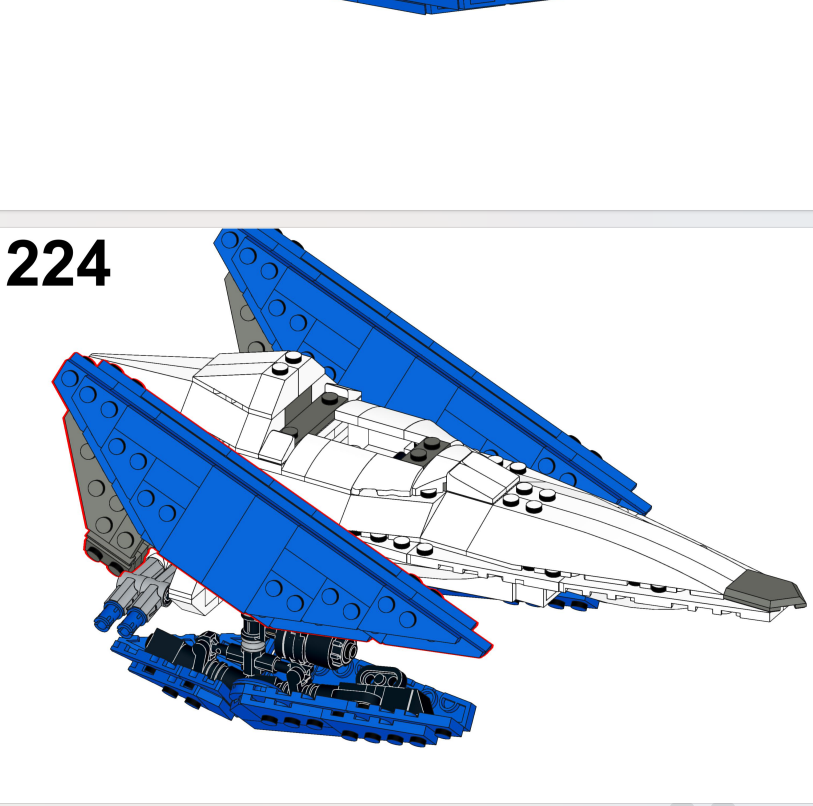 White Arwing Model MOC Buildin - Model Kit Fantasy 评论和价格